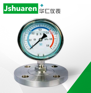 卫生型隔膜压力表